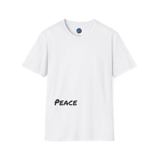 Floral Peace Black | Bleu Tee