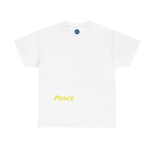 Floral Peace Yellow | Bleu Tee