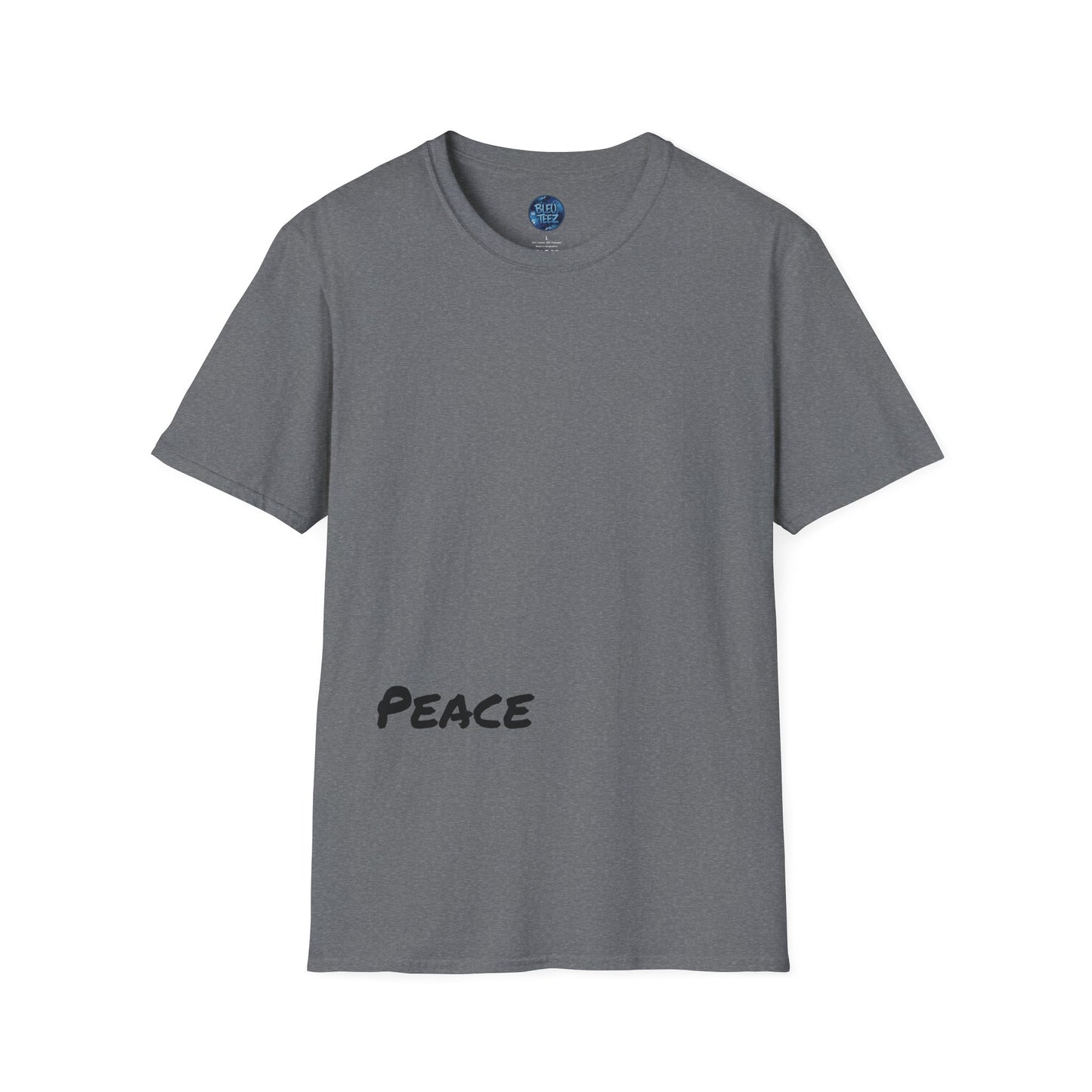 Floral Peace Black | Bleu Tee