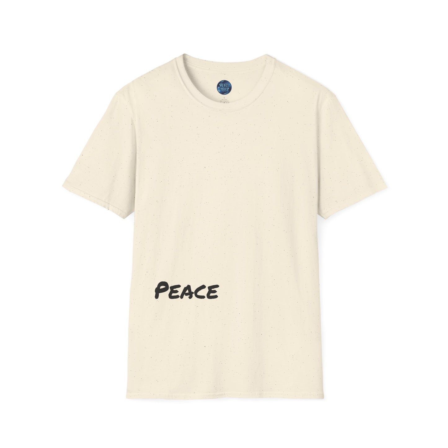 Floral Peace Black | Bleu Tee