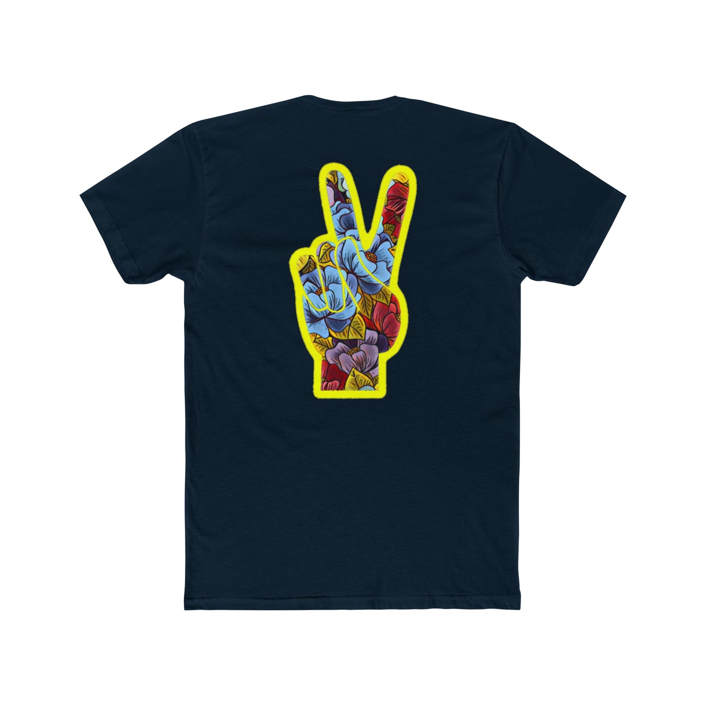 Floral Peace Yellow | Bleu Tee
