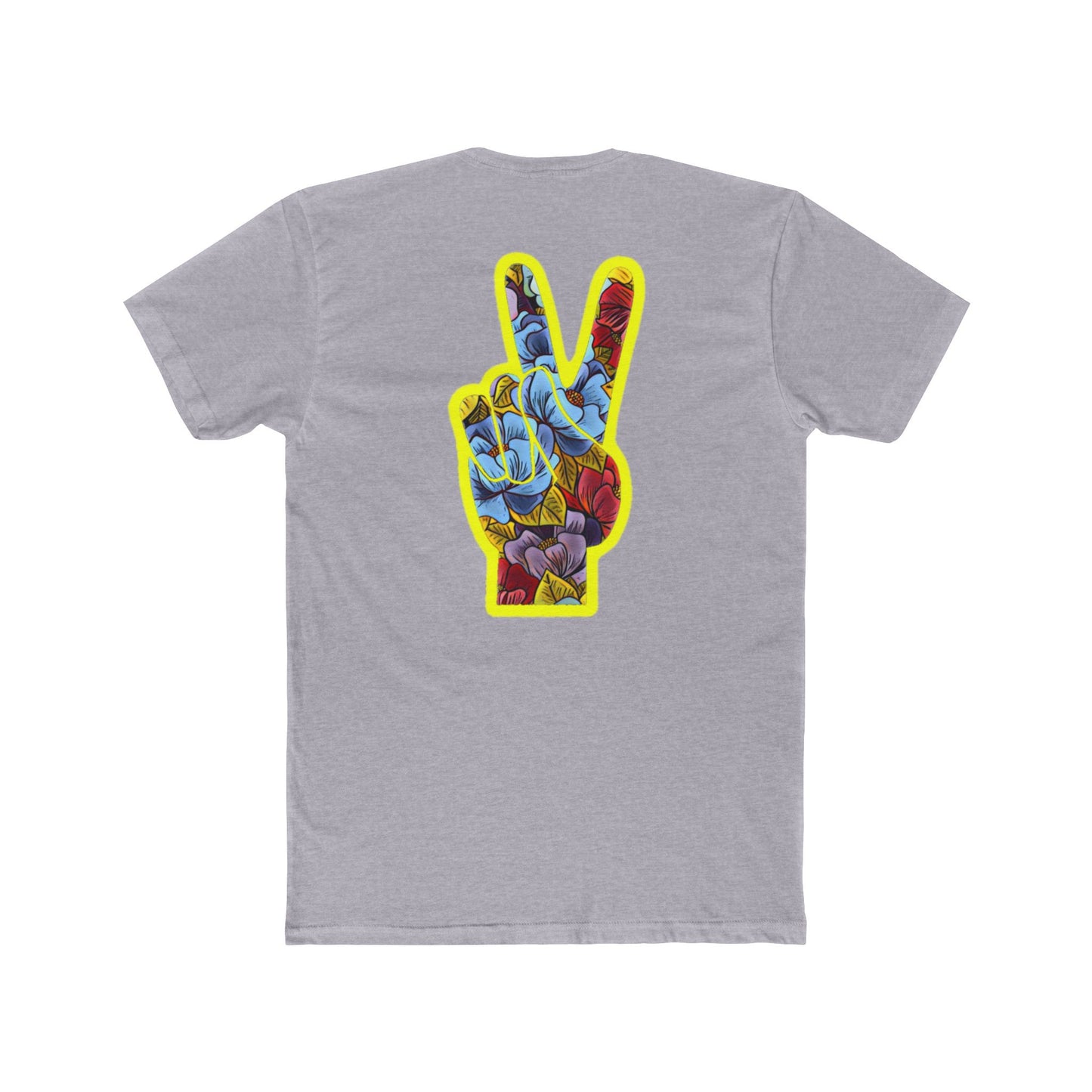 Floral Peace Yellow | Bleu Tee