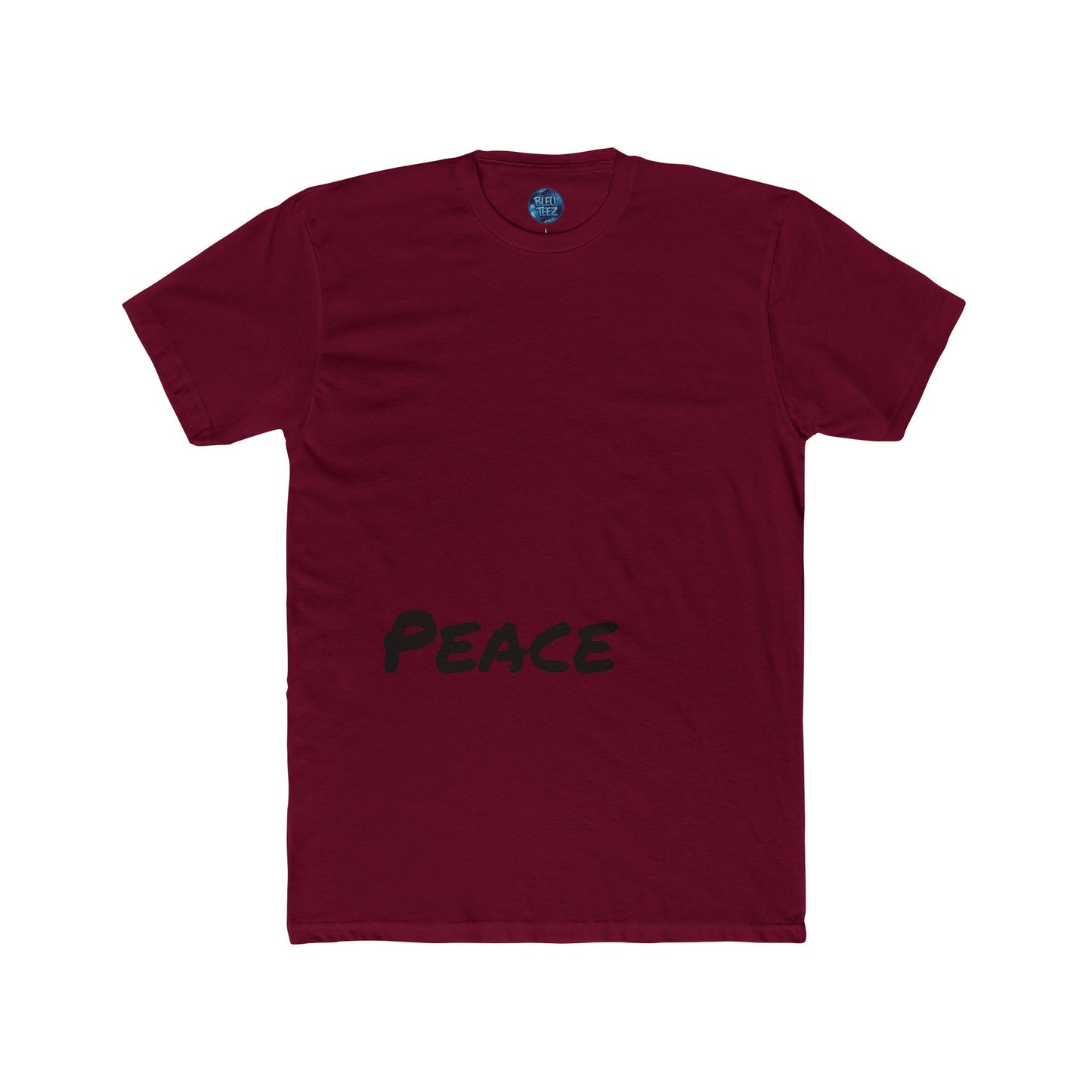 Floral Peace Black | Bleu Tee