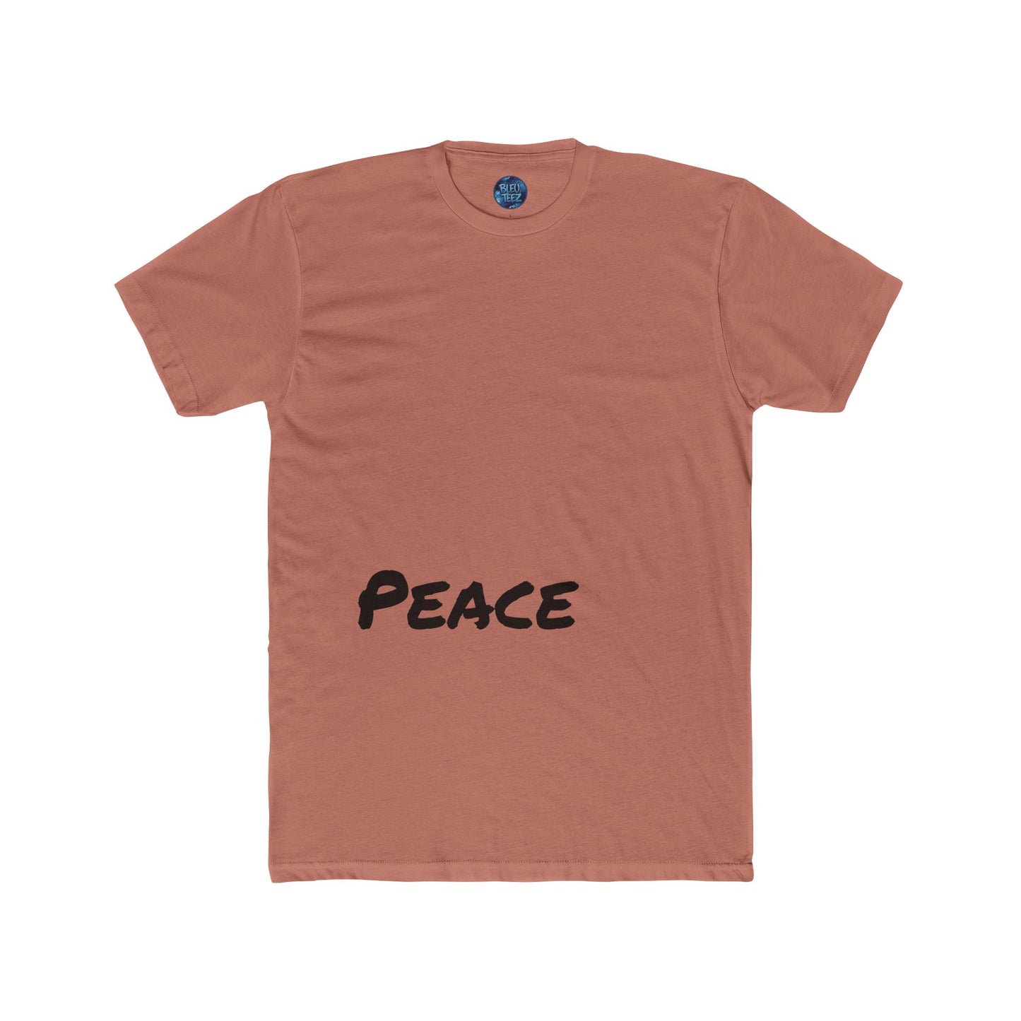 Floral Peace Black | Bleu Tee