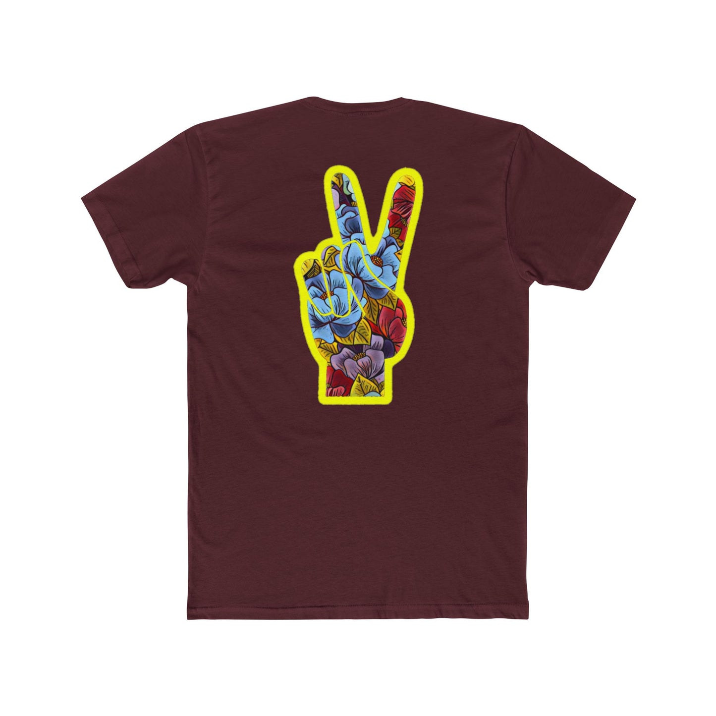 Floral Peace Yellow | Bleu Tee
