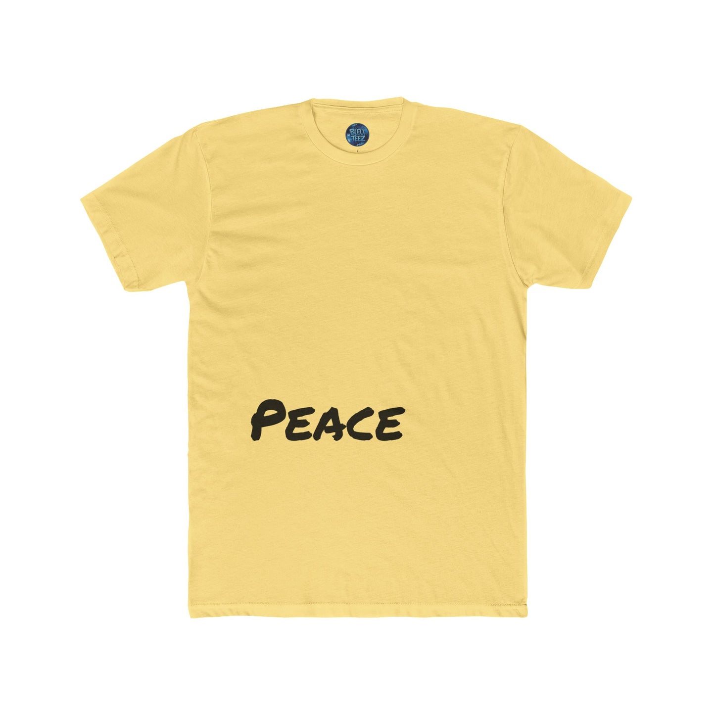 Floral Peace Black | Bleu Tee