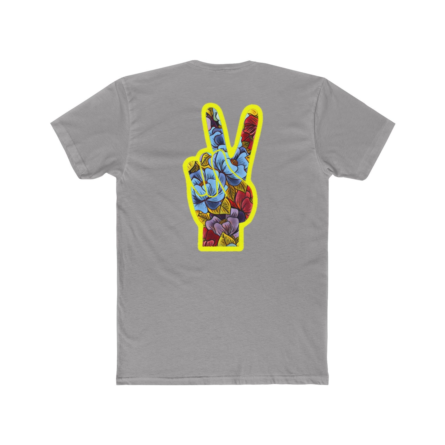 Floral Peace Yellow | Bleu Tee