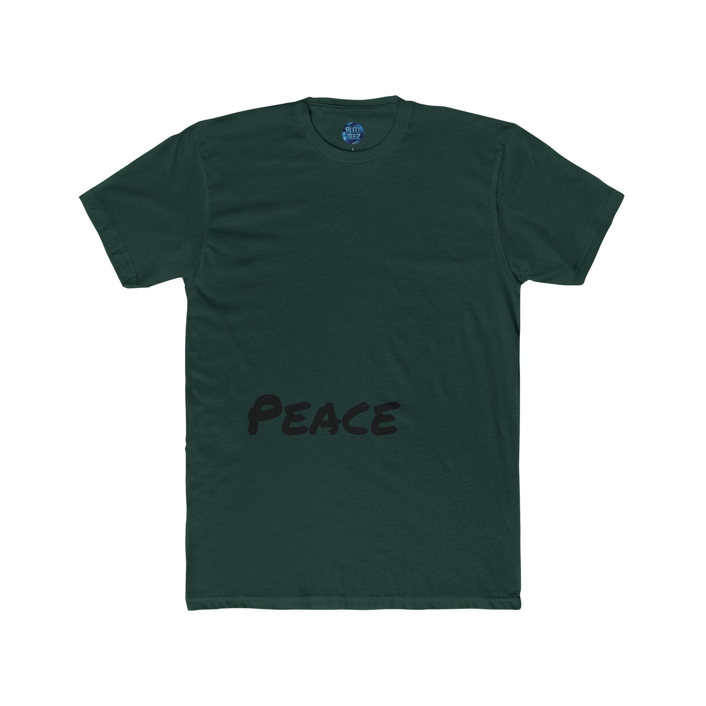 Floral Peace Black | Bleu Tee