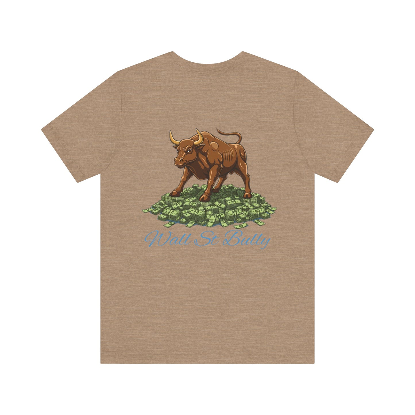 Wall St Bully | B.in.NY Bleu tee