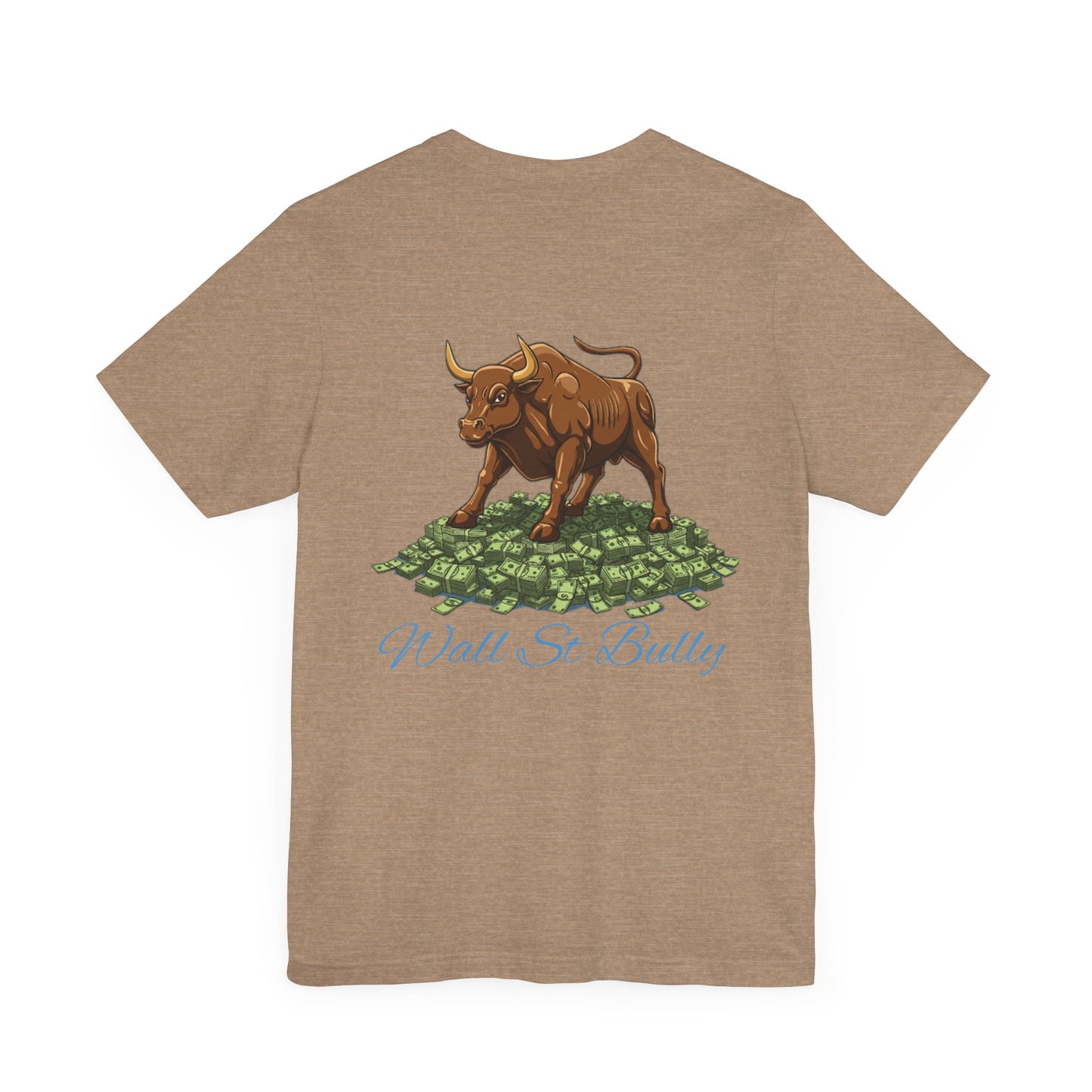 Wall St Bully | B.in.NY Bleu tee