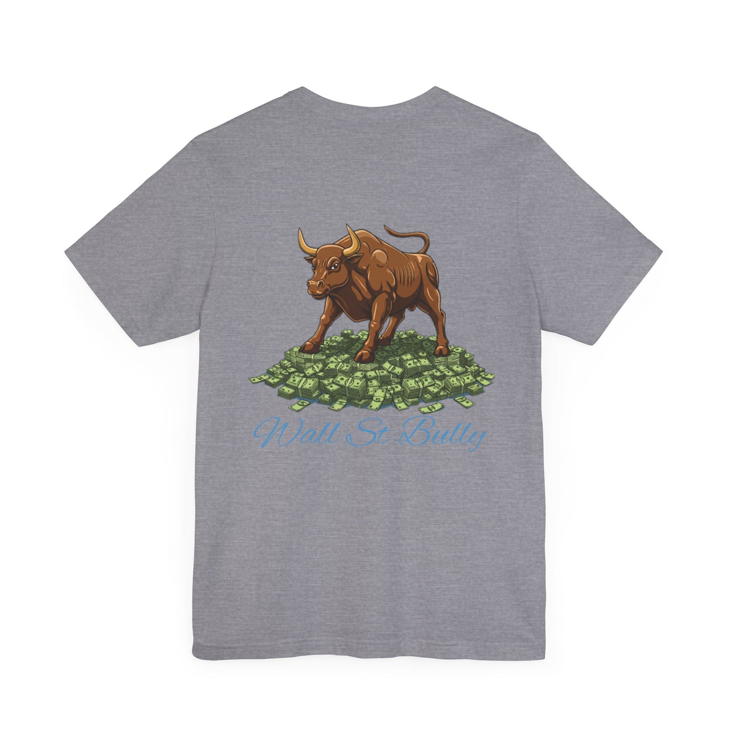 Wall St Bully | B.in.NY Bleu tee