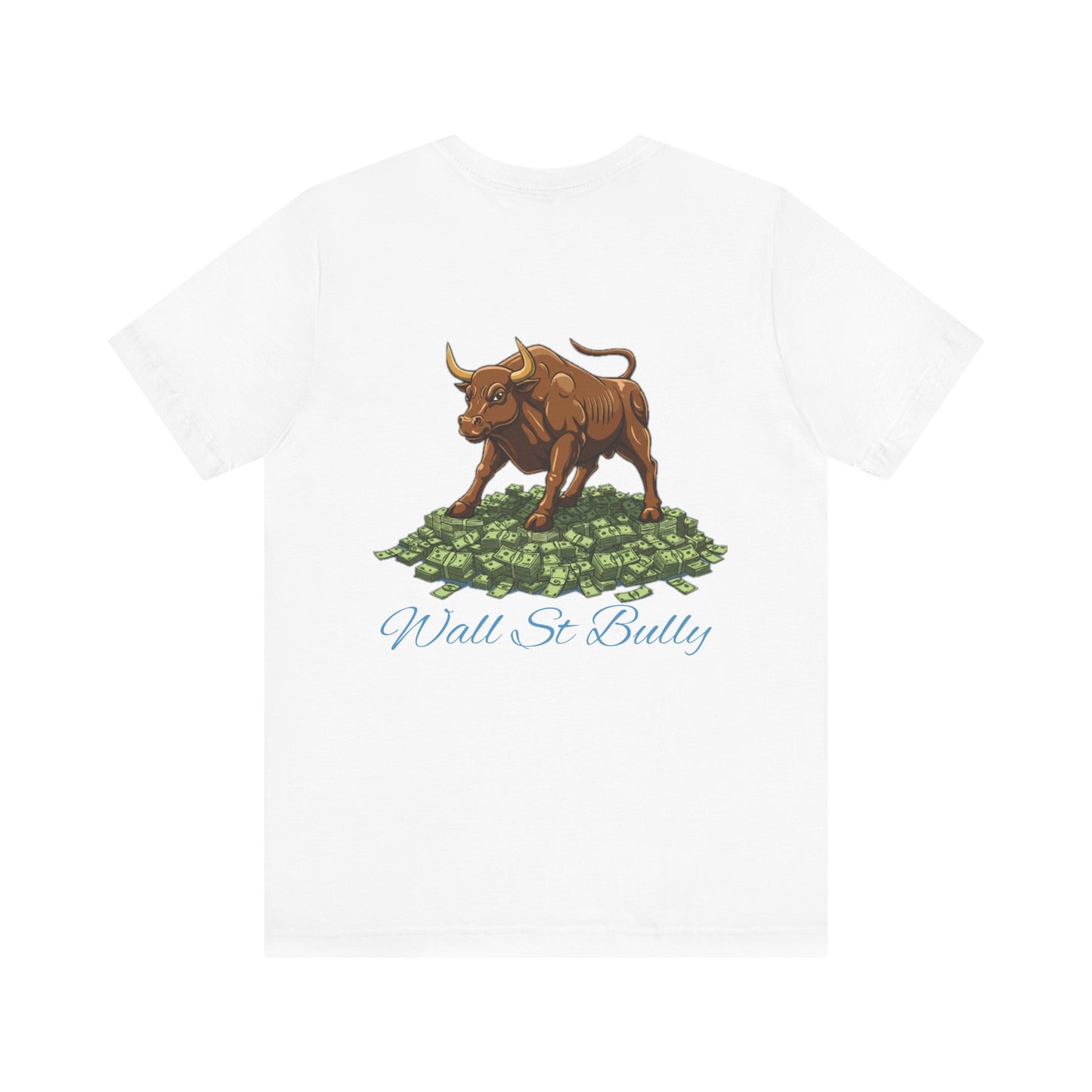 Wall St Bully | B.in.NY Bleu tee