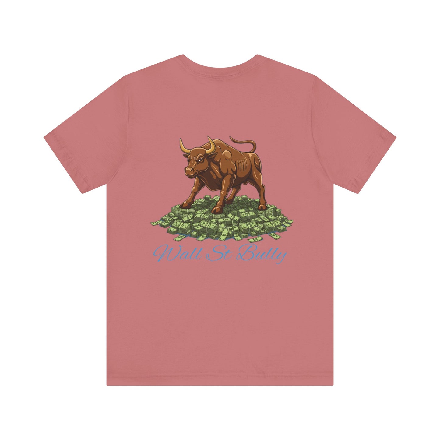Wall St Bully | B.in.NY Bleu tee