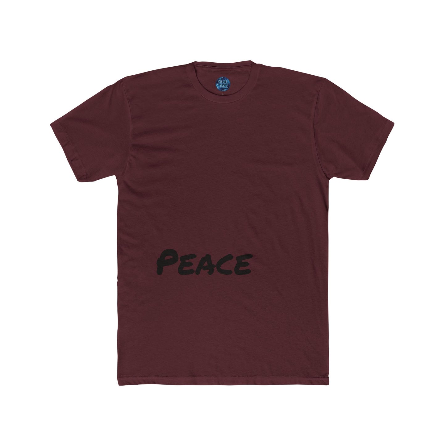 Floral Peace Black | Bleu Tee