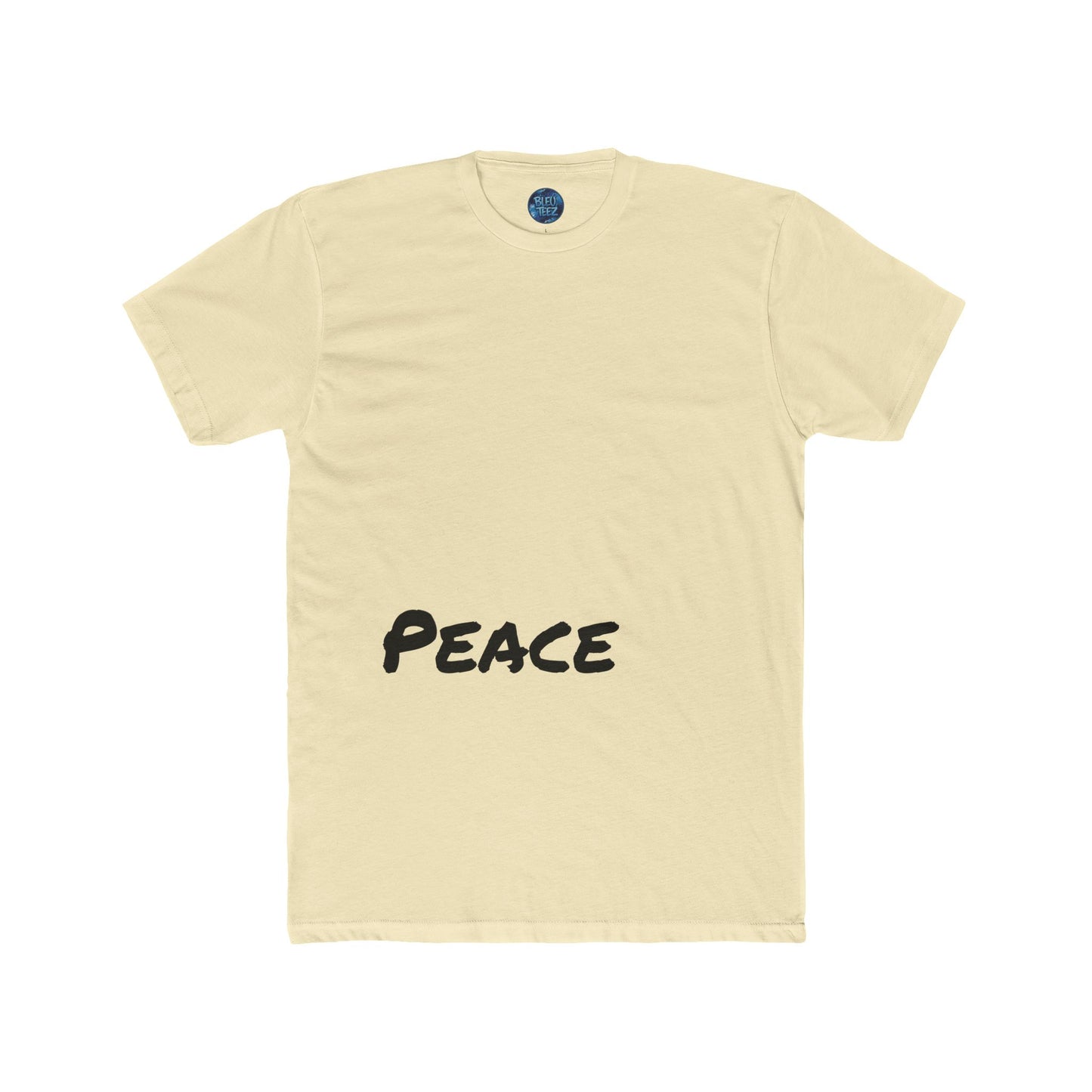Floral Peace Black | Bleu Tee