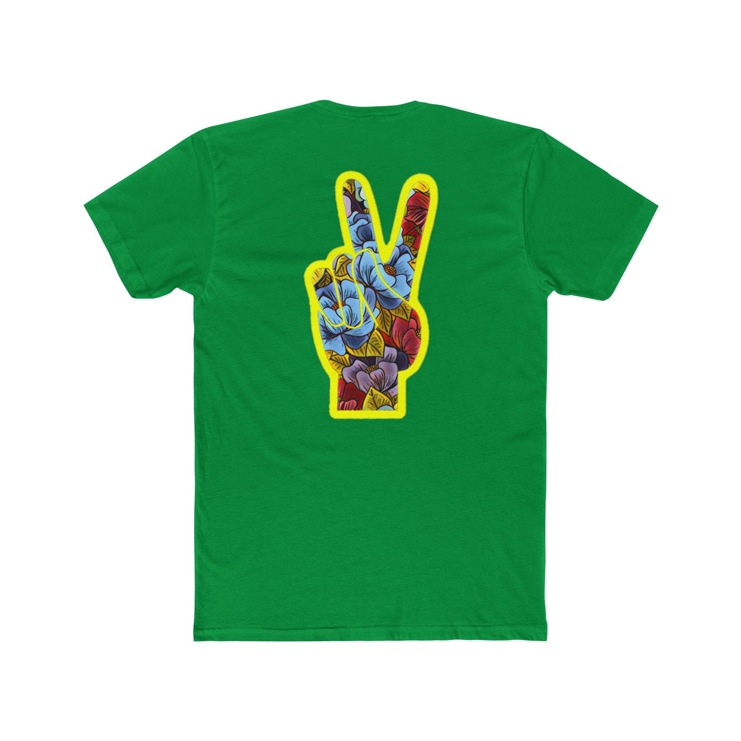 Floral Peace Yellow | Bleu Tee