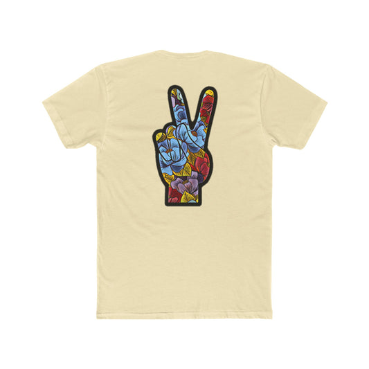 Floral Peace Black | Bleu Tee