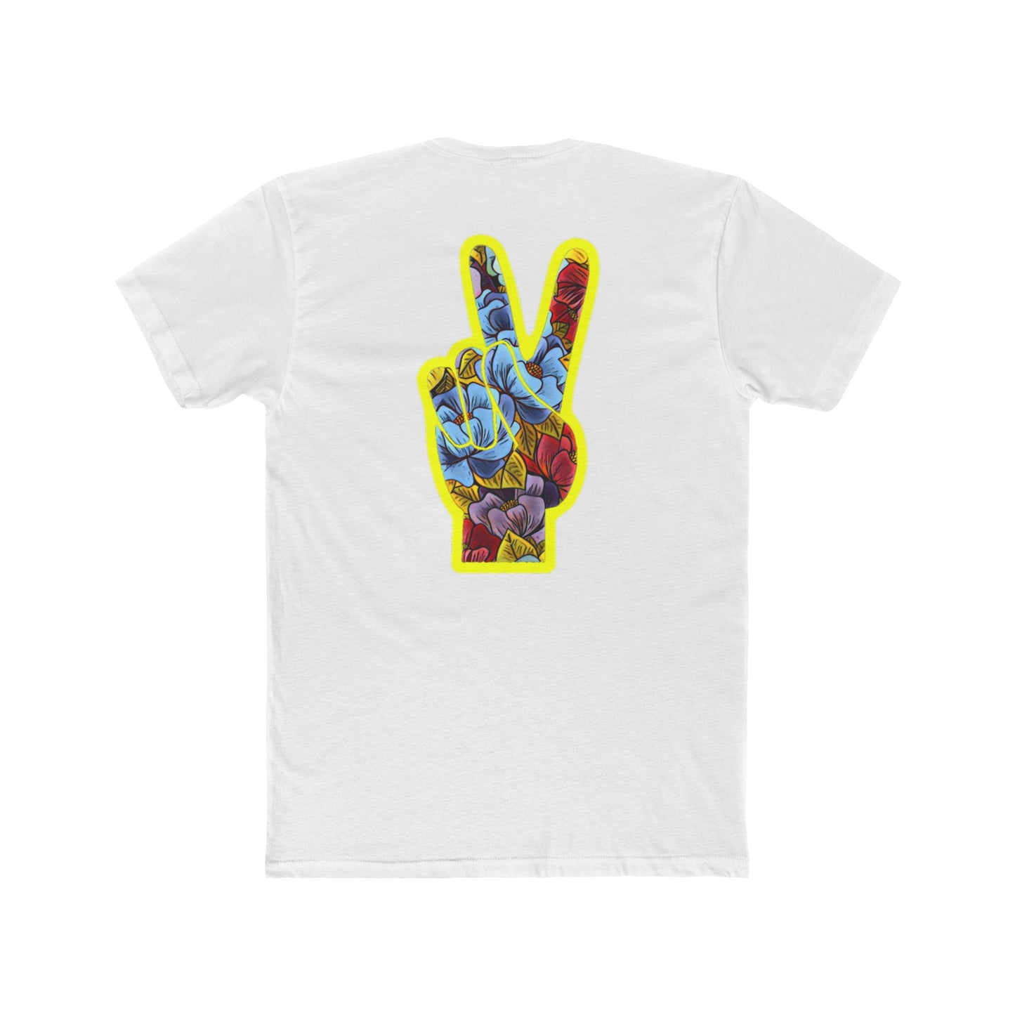 Floral Peace Yellow | Bleu Tee