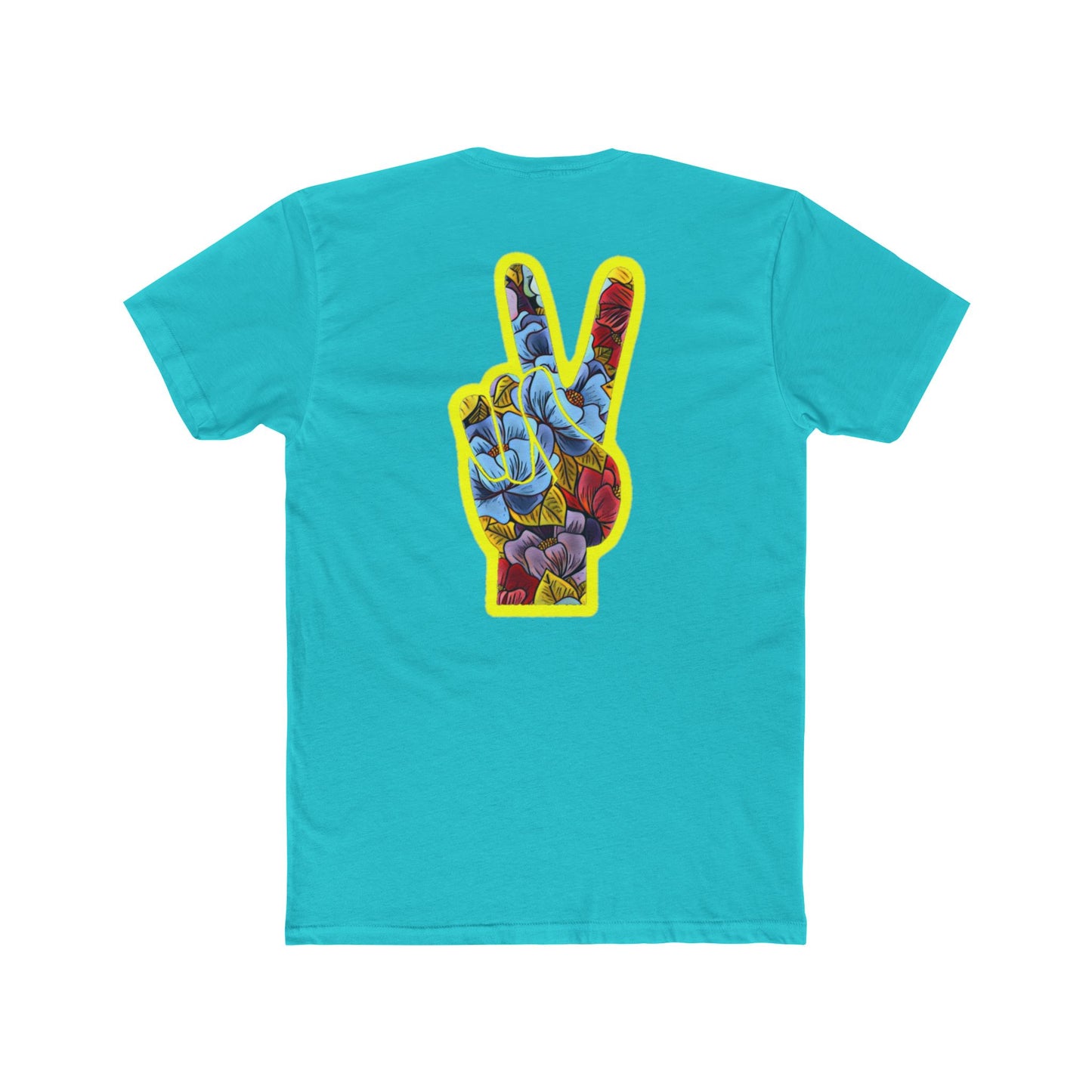 Floral Peace Yellow | Bleu Tee