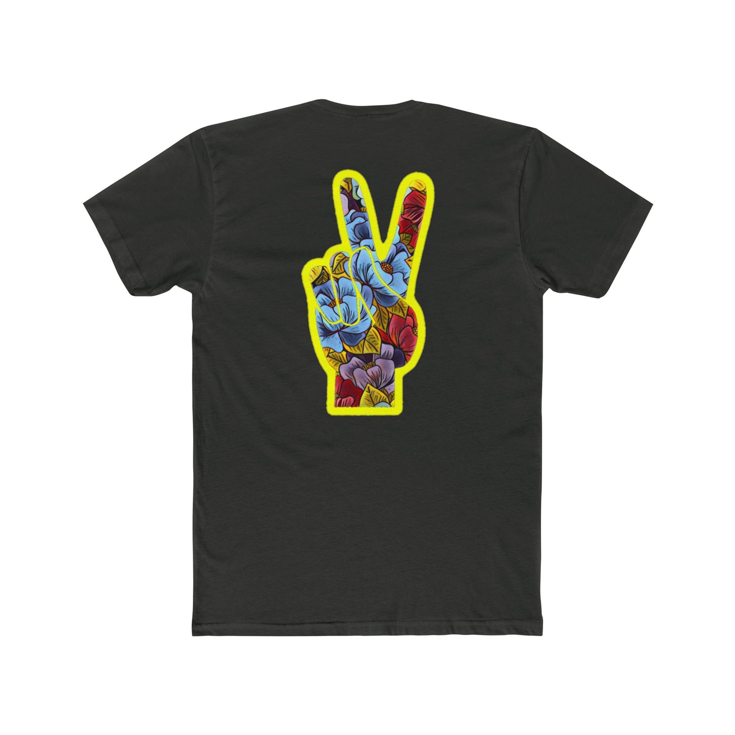 Floral Peace Yellow | Bleu Tee